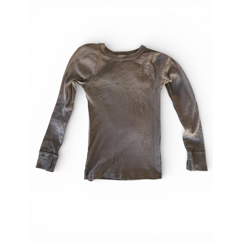 WE THE FREE - Long Sleeved Waffle Knit Top - Size M